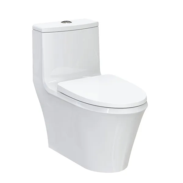 Dual-Flush Elongated One-Piece Rimless Toilet 3.5/5L