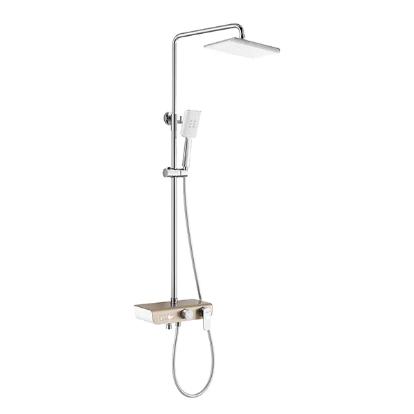 Single Handle Exposed Pipe Shower System