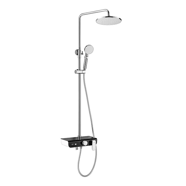 Single Handle Exposed Pipe Shower System
