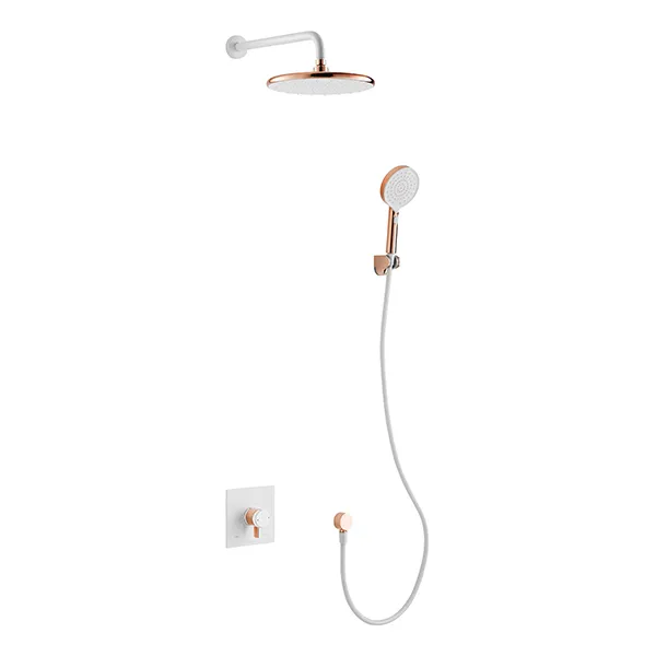 Single Handle Concealed Thermostatic Shower System