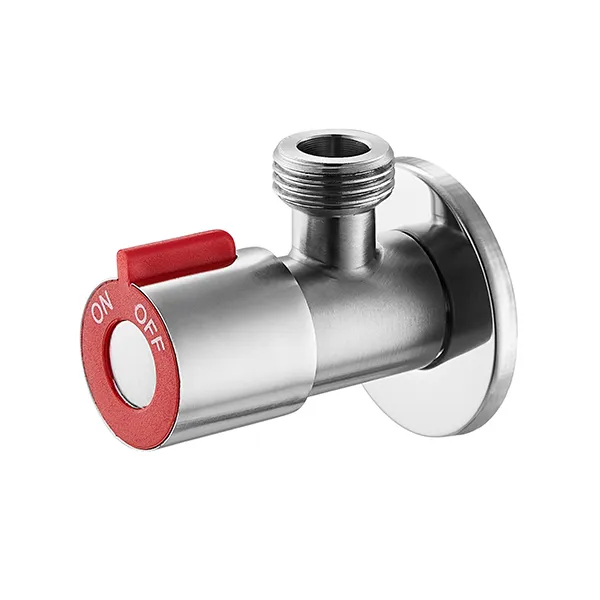 Brushed Stainless Steel Ceramic Core Angle Valve