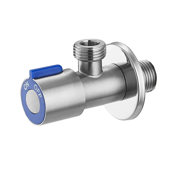 Brushed Stainless Steel Ceramic Core Angle Valve